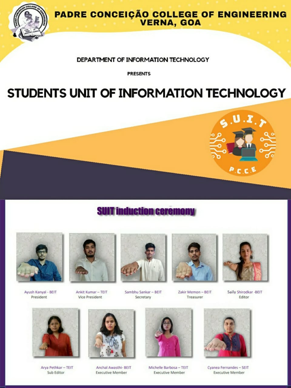 Read more about the article INAUGURAL CEREMONY OF S.U.I.T