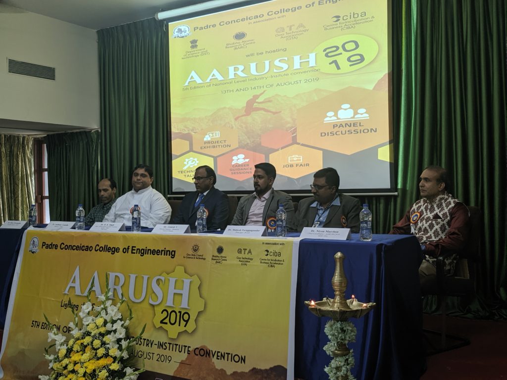 Read more about the article 5TH NATIONAL LEVEL INDUSTRY-INSTITUTE CONVENTION HELD AT PCCE – AARUSH 2019