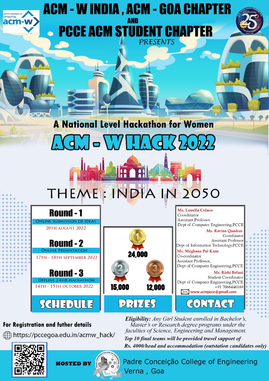 Read more about the article 7th ACM-W National Level Hackathon