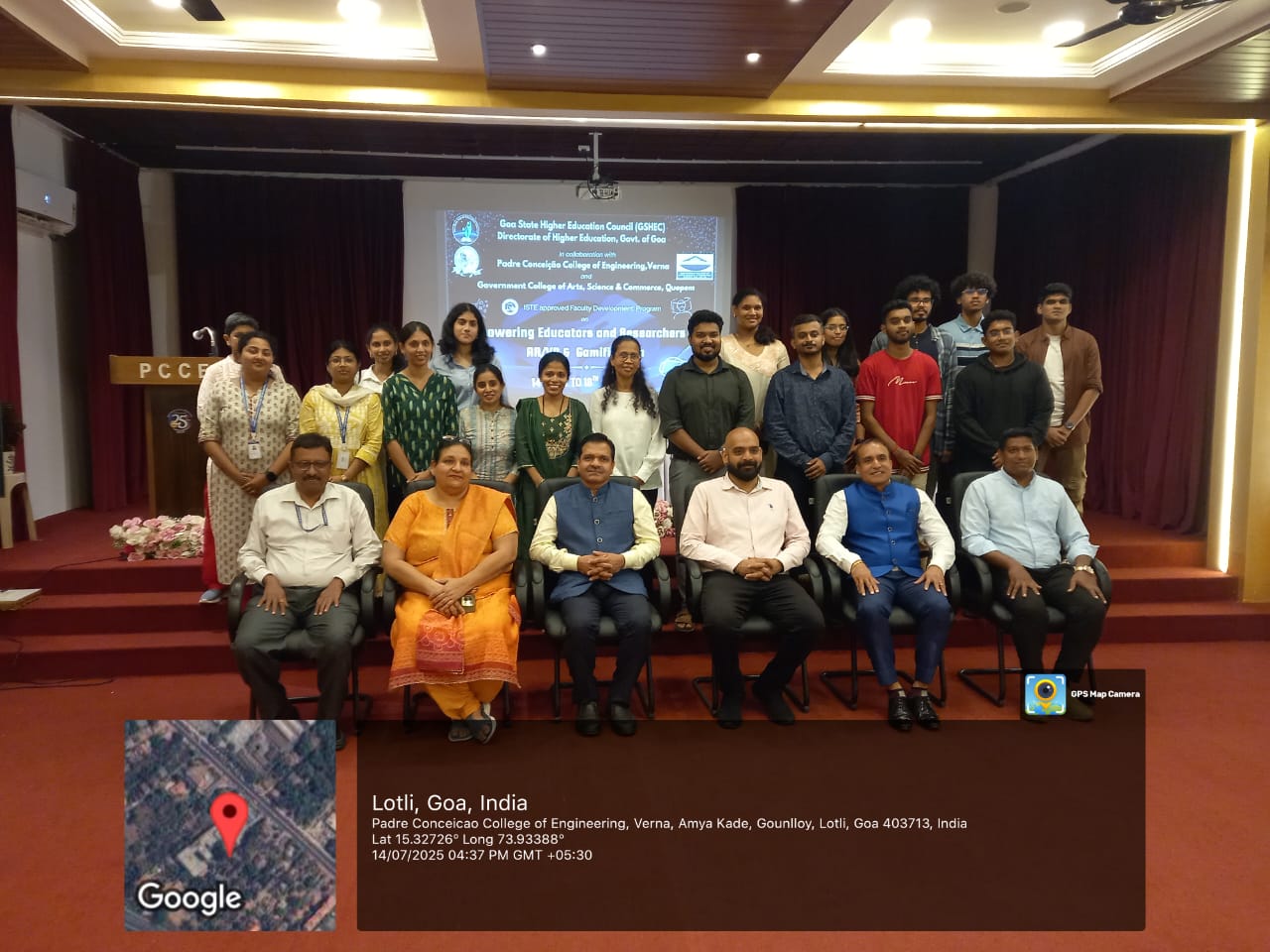 Read more about the article ISTE Approved One-Week FDP Programme on Empowering Educators and Researchers in AR/VR and Gamification held at PCCE, Verna